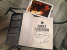 BRUCE DICKINSON HAND SIGNED NEW BOOK AN AUTOBIOGRAPHY IRON MAIDEN HARDBACK PROOF