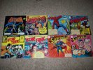(8) Vintage Vinyl Power Records The Amazing Spiderman Batman Superman Star Trek