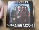 TELEVISION MARQUEE MOON VINYL LP ELEKTRA 1977