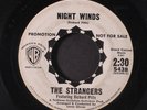 STRANGERS: Night Winds / These Are The Things I Love 45 (dj, rubber stamp ol, s