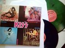 KISS - Egos At The Stake (2Lp) NM / NM, Green + Blue Wax, London 1980 Ref 99K