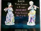 LP Bach / Mozart: Violin Concertos - Gioconda De Vito HMV ASD 429 STEREO ED1 UK