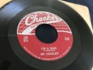 BO DIDDLEY I'm A Man / Bo Diddley   RARE Blues rocker 45 CHECKER 814
