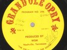 GRAND OLE OPRY #396 BILL ANDERSON/KENNY PRICE/MARGIE BOWES/JUSTIN TUBB WSM Radio