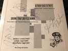 Punk Stray Cats signed by all of the band Very rare
