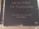 Arvo Part - Arvo Pärt: De Profundis SACD