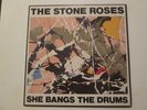 THE STONE ROSES.  SHE BANGS THE DRUMS 12 INCH VINYL SINGLE.