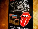 MINT  2017 XL 33“ (84cm) Promo Poster ROLLING STONES From The Vault / Sticky