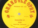 GRAND OLE OPRY #423 CHARLIE LOUVIN/BILLY WALKER/DOTTIE WEST/BOB LUMAN WSM Radio