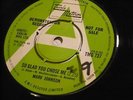 MARV JOHNSON . SO GLAD YOU CHOSE ME / IM NOT A PLAYTHING . TMG 737 DEMO COPY