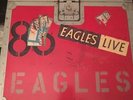 1980 The Eagles Live 2x Vinyl LP Asylum Records K 62032 UK Stereo With Poster NM