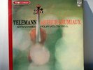 ARTHUR GRUMIAUX / TELEMANN 12 fantaisies pour violon seul / PHILIPS OG LP / EX