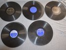 5 Vintage Gospel 78 Records Banner Okeh Melotone Paramount Christian Music
