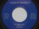 Funk Soul Boogie Private Bay Area ISABR'M If I Had You NM- 45 MP3 HEAR Unknown?