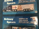 **2 BRITNEY SPEARS PEPSI RARE GERMAN COLLECTORS TRUCKS EXCELLENT CONDITION**