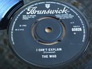 THE WHO I CAN'T EXPLAIN/BALD HEADED 7