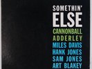 CANNONBALL ADDERLEY: Somethin’ Else, Miles Davis Blakey BLUE NOTE 81595 Jazz LP