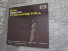 NEW SEALED 1962 NINA SIMONE AT CARNEGIE HALL RECORD ALBUM LP 1st PRESS SCP 455