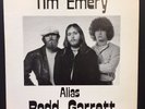 Tim Emery Alias Redd Garrett Rare Psych Country Rock LP Private Press