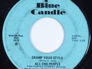 Funk Breaks 45 ALL THE PEOPLE Cramp Your Style BLUE CANDLE HEAR