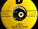 William Tell Taylor 45 w Jimmy Heap & The Melody Masters I Like It Rockabilly M-