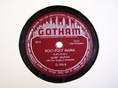 HARRY CRAFTON 78rpm R&B on GOTHAM LABEL #196 