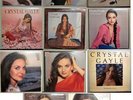 Set of 11 CRYSTAL GAYLE 33 1/3 rpm Vinyl LP Records