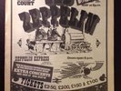 Led Zeppelin UK Live Press ad Poster 1975 Page Plant Bonham Jones Stones Beatles