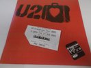 U2 ELEVATION TOUR PROGRAMME AND TICKET NEC 2001