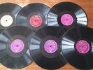 #19 - Six Gene Autry 78s late 40s/early 50s - Rudolph, Blueberry Hill, & more