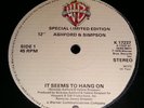 ASHFORD & SIMPSON   It Seems To Hang On / Too Bad   12
