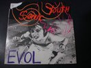 SONIC YOUTH EVOL LP RECORD WITH INSERT
