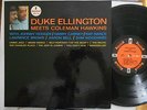 Duke Ellington meets Coleman Hawkins w.Hodges-Carney Impulse orange mono RVG