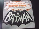NEAL HEFTI - BATMAN THEME  / BATMAN CHASE - 45 w/ picture sleeve RARE