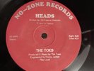 THE TOES Heads b/w Anyway '79 ORIG NO-ZONE POWER POP 7