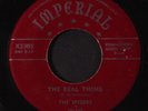 SPIDERS: The Real Thing 45 (clean VG-) Vocal Groups