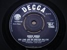 DON LANG & BOULDER ROLLERS = Wicked Woman [PJ Proby] = MINT = DECCA F 11483 = R&