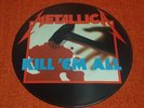 METALLICA - Kill 'Em All - 1986 MFN First Press PICTURE DISC No Barcode RARE Lot