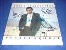 bruce springsteen & the e street band original signed vinyl LP album