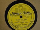 RARE BLUES 78 Sunny Land Slim Muddy Waters Little Walter TEMPO TONE 1002 Blue Ba