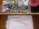 RARE French EP 45t BIEM (7') JOE BROWN (Unic French EP / The Beatles /lang 1967)