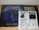 METALLICA - Ride The Lightning LP OIS 1st.press 1984 MFN 27 ++ RARE VINYL ++