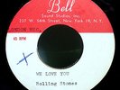 ROLLING STONES (WITH THE BEATLES) WE LOVE YOU INSANELY RARE ORIG'67 BELL ACETATE