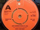 CINDY AND BERT OUR SUMMER SONG OF LOVE SPANISH GUITARS UK BASF DEMO 7