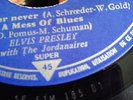ELVIS PRESLEY FRENCH 7/45 EP MISPRESS SONGS RARE SURRENDER IN IT'S NOW OR NEVER