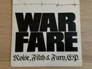 Vintage 1984 WARFARE Noise, Filth & Fury 7