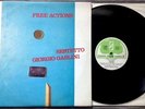 GIORGIO GASLINI SESTETTO / FREE ACTIONS - LP (printed in Italy 1977) RARE