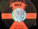 HEAR Ruby Johnson 45 Weak Spot/I'll Run Your Hurt Volt 133 EX northern soul R&B