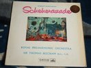 RIMSKY-KORSAKOV /  BEECHAM SCHEHERAZADE UK LP HMV ASD 251 WHITE / GOLD