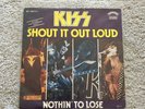 Kiss - Shout it out Loud - Rare German/Germany 7''  Vinyl Single